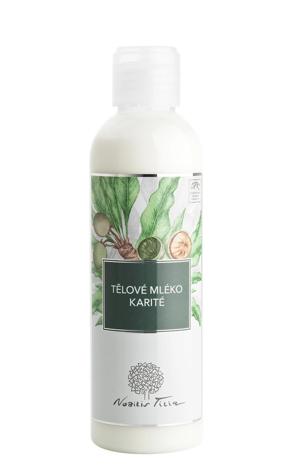 Tělové mléko po opalování Karité, 200 ml, Nobilis Tilia